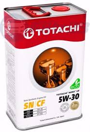 Масло моторное TOTACHI NIRO LV Semi-Synthetic SNCF 5W-30 4л (4589904922015) 19504