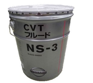 Жидкость для вариаторов NISSAN CVT FLUID NS-3 (20л) KLE53-00002
