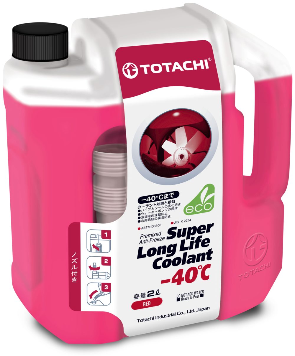 Антифриз TOTACHI SUPER LLC RED -40C 2л 4589904520709 41802