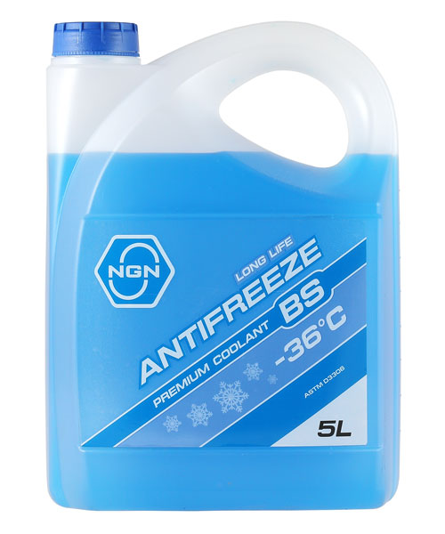 Антифриз NGN BS-36 (BLUE) ANTIFREEZE 5л V172485316