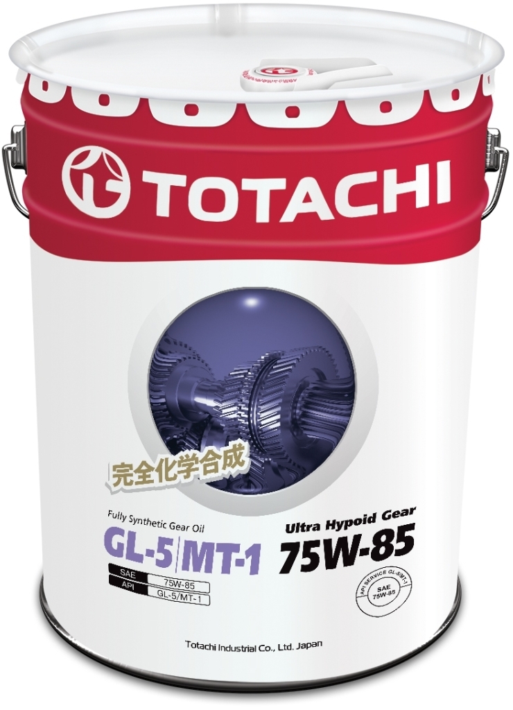 Масло трансмиссионное TOTACHI Ultra Hypoid Gear Fully Syn GL-5MT-1 75W-85 20л (4562374691896) 60220