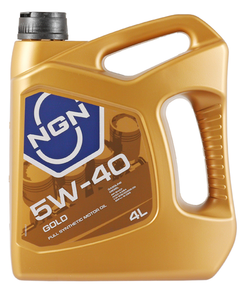 Моторное масло NGN 5W-40 SNCF GOLD 4л V172085302