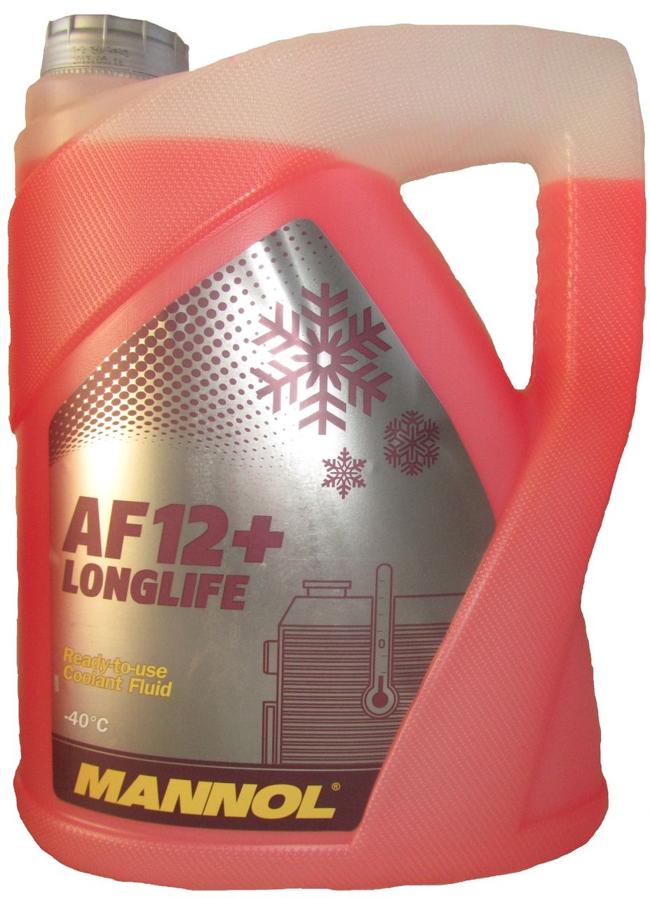 Антифриз Longlife AF12+ Красный (-40°C) (5л.) 2039