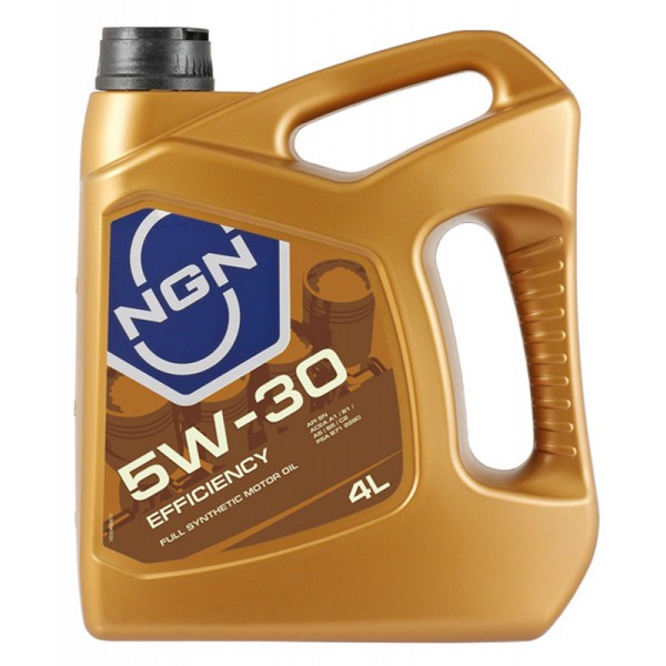 Моторное масло NGN 5W-30 SN EFFICIENCY 4л V172085348