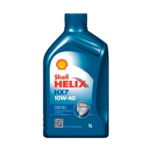 Масло моторное полусинтетическое Helix Diesel HX7 10W-40 1л 550046357
