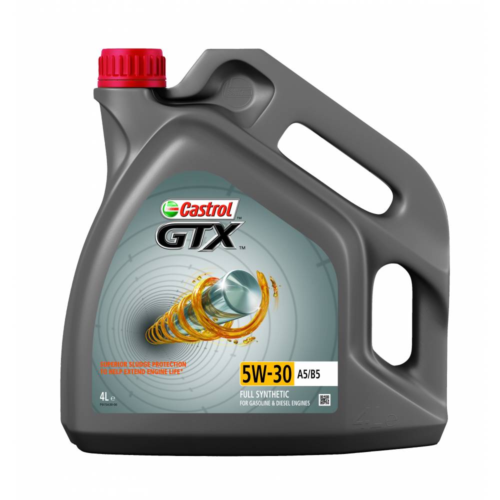 Моторное масло Castrol GTX 5W-30 A5B5 4л 15BE03