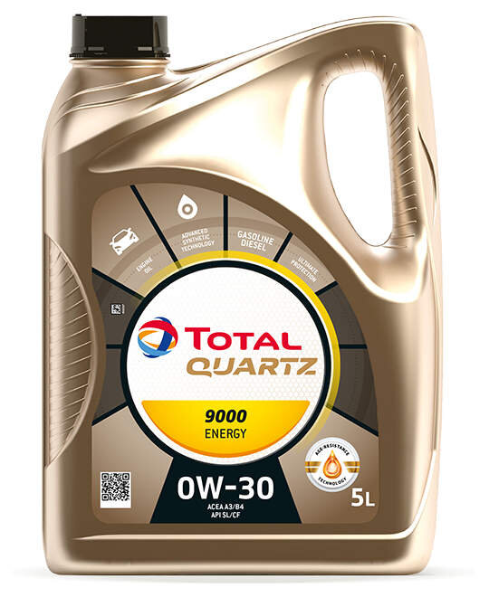 Масло моторное синтетическое TOTAL QUARTZ 9000 ENERGY 0W-30 4л (151523) 213687