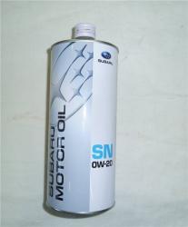 Масло моторное синтетическое SUBARU MOTOR OIL SN 5W-30 1л FIG-6216-20T1L