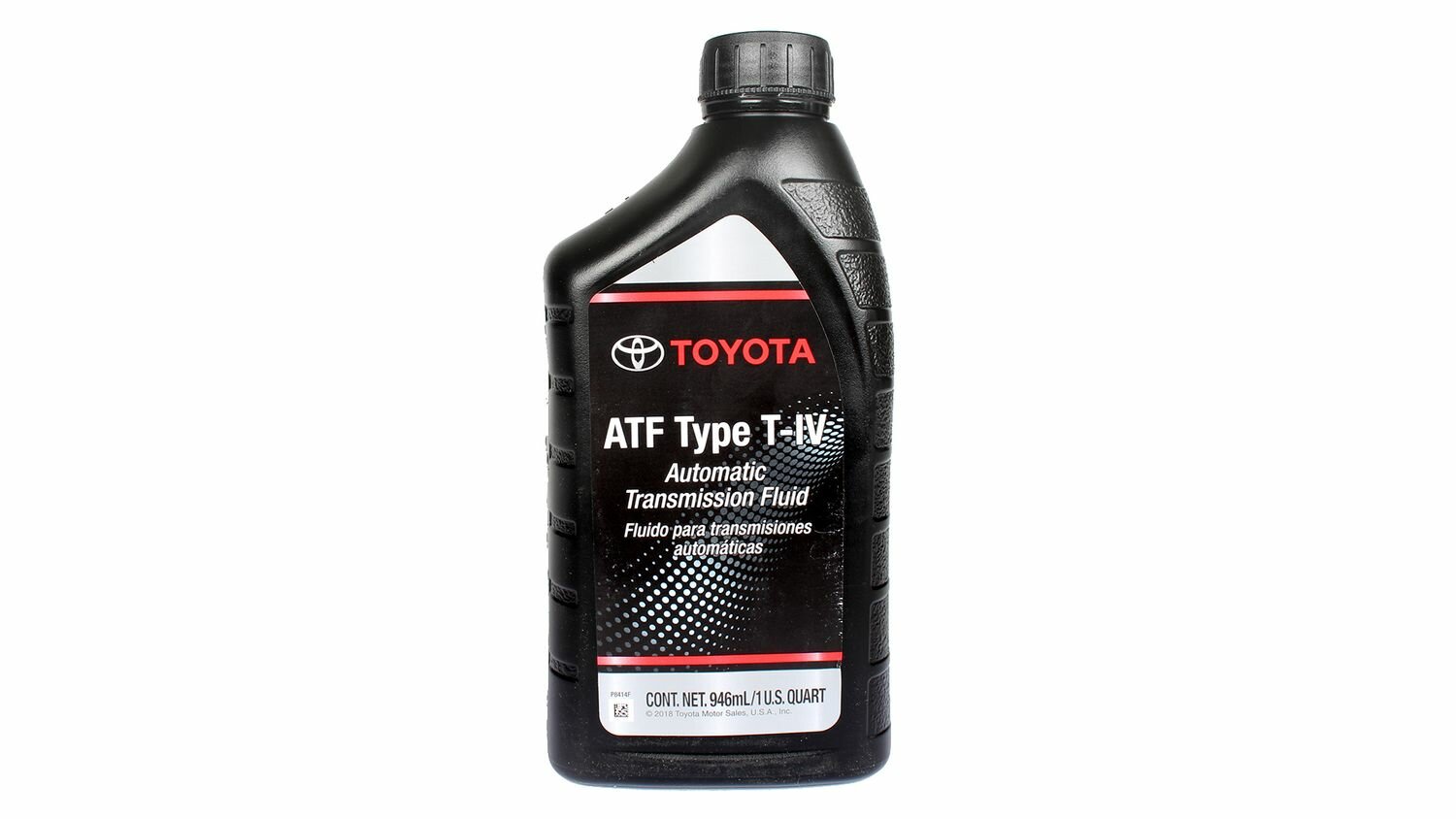 Масло трансмиссионное TOYOTA ATF TYPE T-IV (0,946л)*6 (00279-000T4) 00279-000T46S