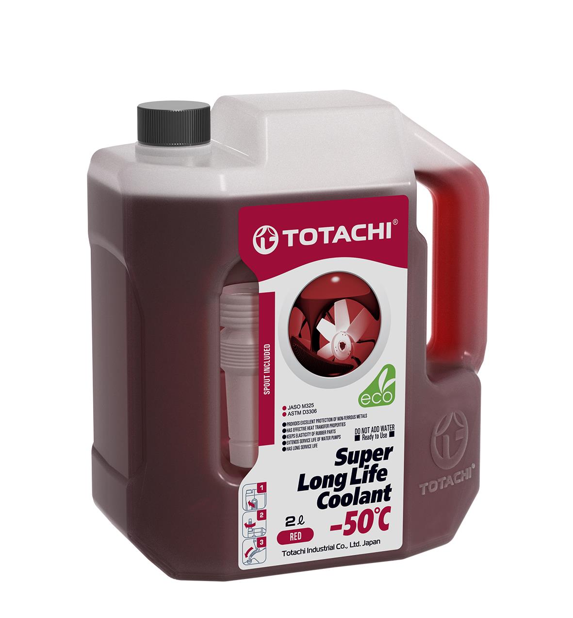 Антифриз TOTACHI SUPER LONG LIFE COOLANT RED -50C 2л 4589904520792 41902