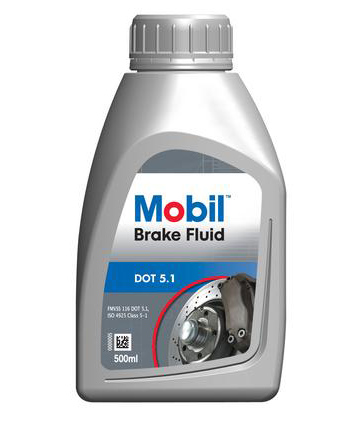 Жидкость тормозная Mobil Brake Fluid DOT 5.1 0.5л 750156R