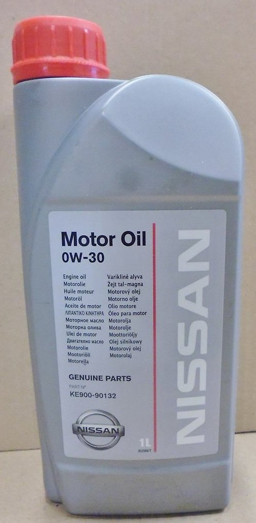 Масло моторное синтетическое NISSAN Motor Oil 0W-30 1л (KE900-90132) KE900-90132R