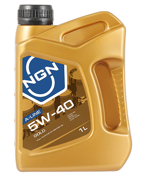 Моторное масло NGN 5W-40 SNCF GOLD 1л (V172085602) V272085602