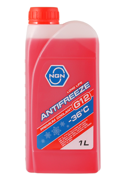 Антифриз NGN G12-36 (RED) ANTIFREEZE 1л V172485621