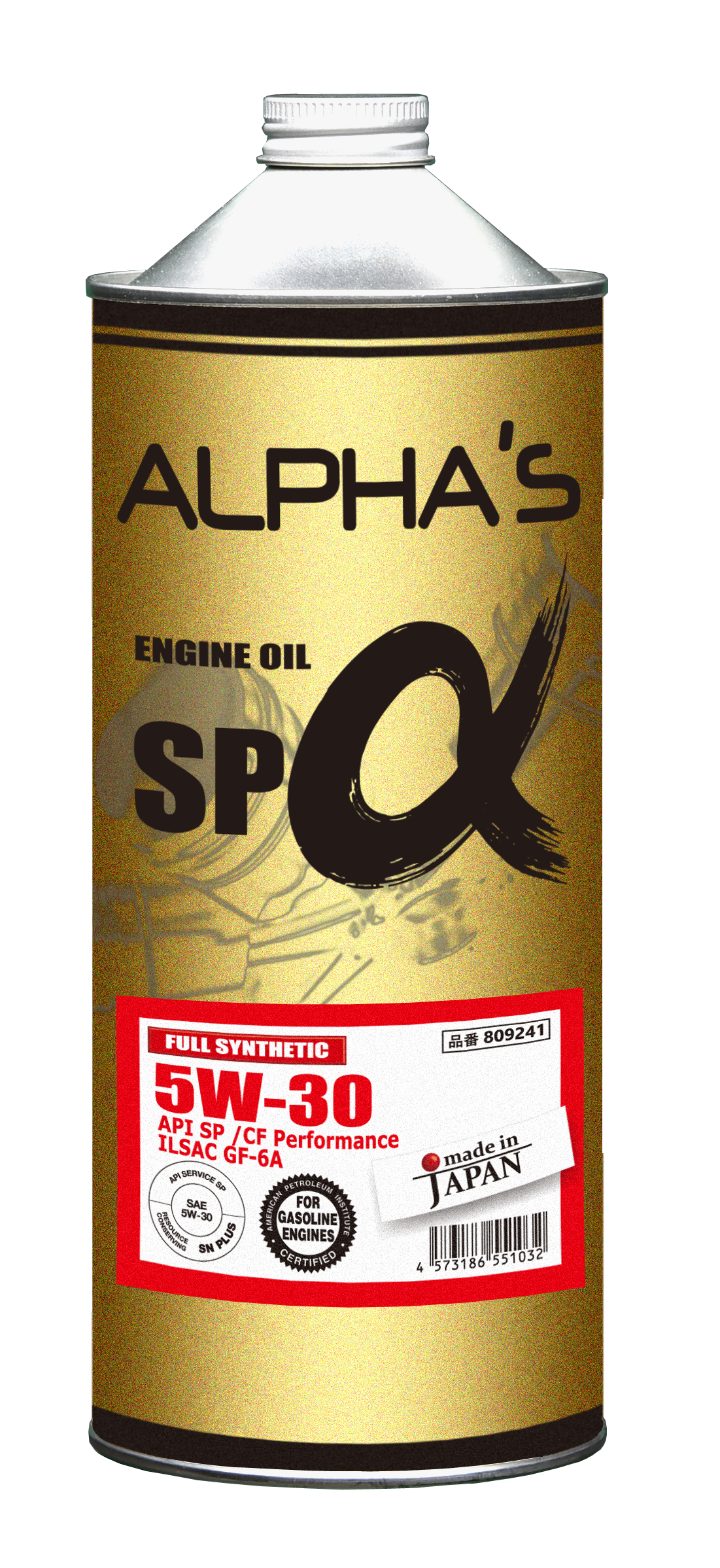 Моторное масло SP-ALPHA 5W-30 SPCF 1л 809241