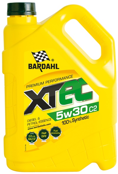 Масло моторное синтетическое BARDAHL XTEC C2 5W-30 4л 36532