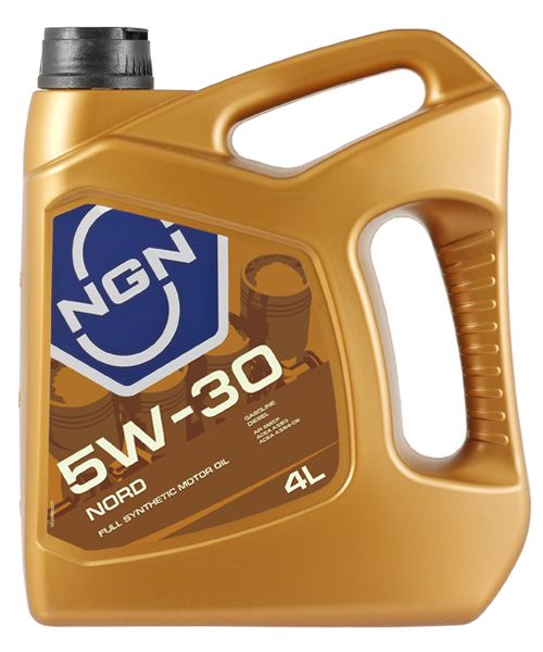 Моторное масло NGN 5W-30 SMCF NORD 4л V172085337