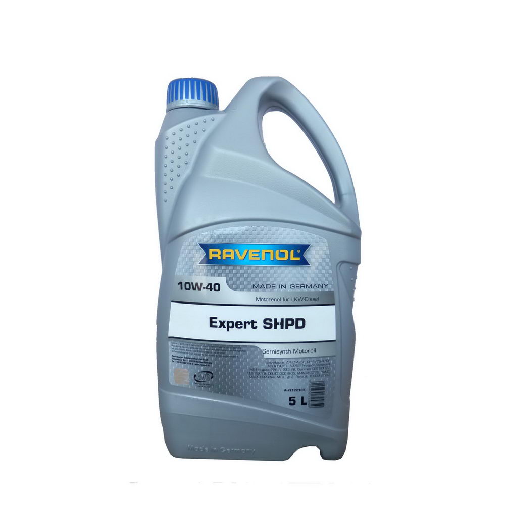 Моторное масло RAVENOL Expert SHPD SAE 10W-40 ( 5л) new 4014835725850