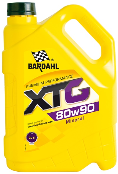 Масло трансмиссионное синтетическое BARDAHL XTG 80W-90 5л 36273