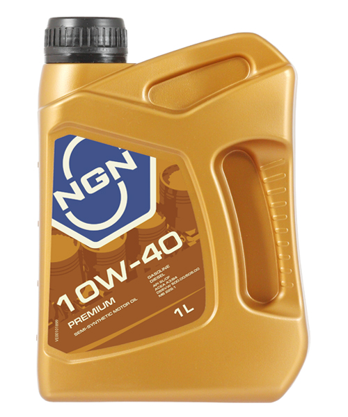 Моторное масло NGN 10W-40 SLCF PREMIUM 1л V172085606