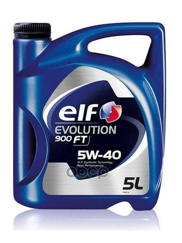Масло моторное синтетическое ELF Evolution 900 FT 5W-40 5л 213917