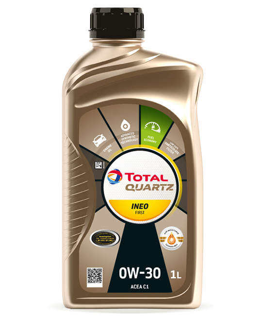 Масло моторное синтетическое TOTAL QUARTZ INEO FIRST 0W-30 1л (183103) 213830