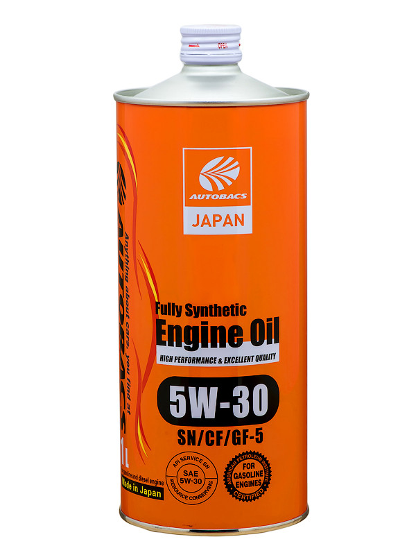 Масло моторное AUTOBACS ENGINE OIL 5W-30 SNCF GF-5 1л A01508400