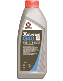 Антифриз красный 1л COMMA концентрат XSTREAM G40 XSG401L