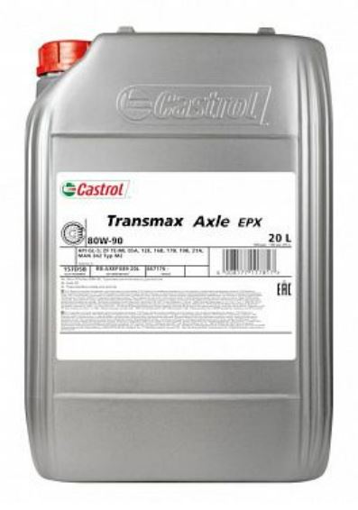 Трансмиссионное масло Castrol Transmax Axle EPX 80W-90 20л 15D762