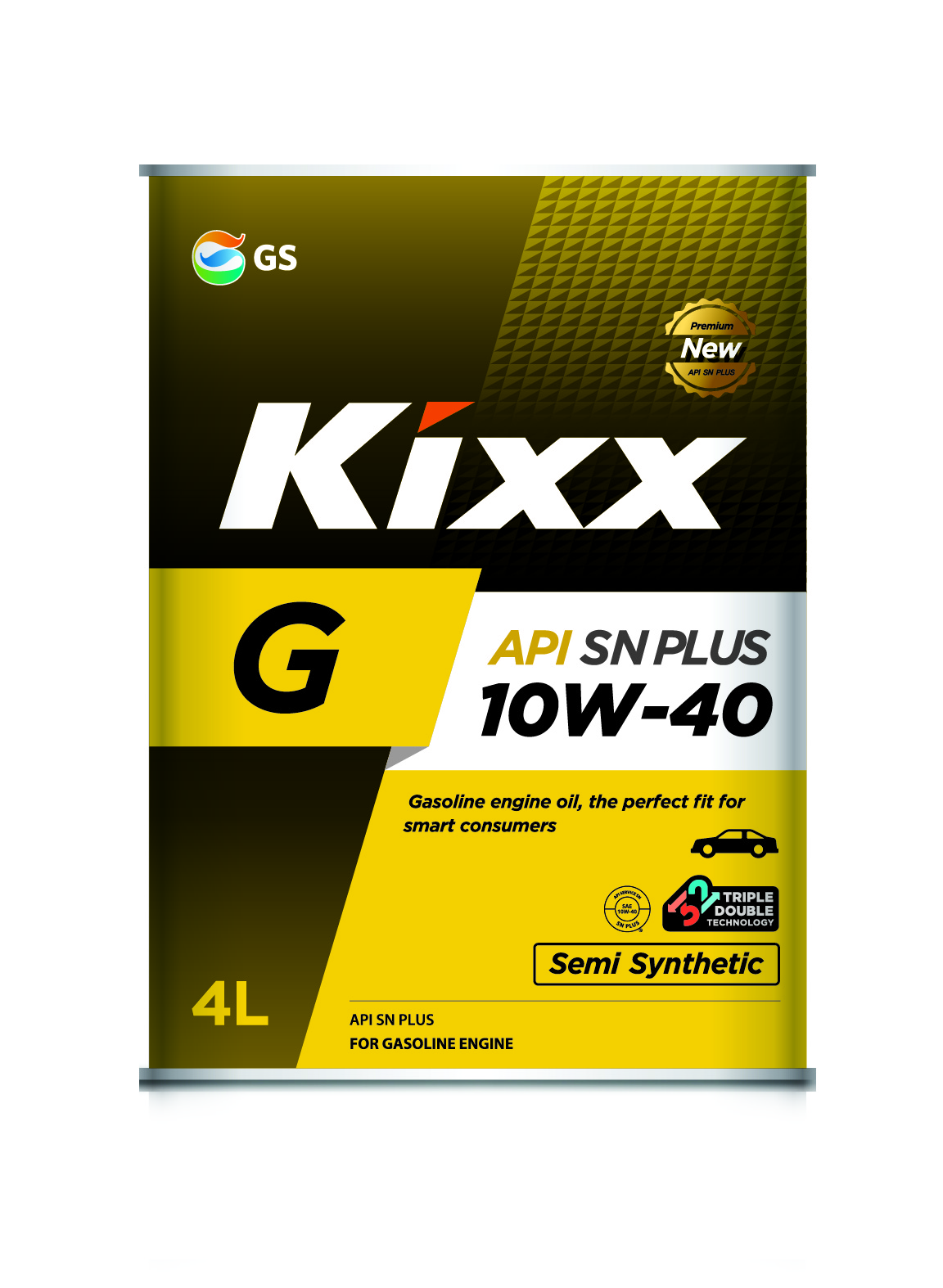 Масло моторное Kixx G 10w-40 API SN Plus 4л L210944TR1