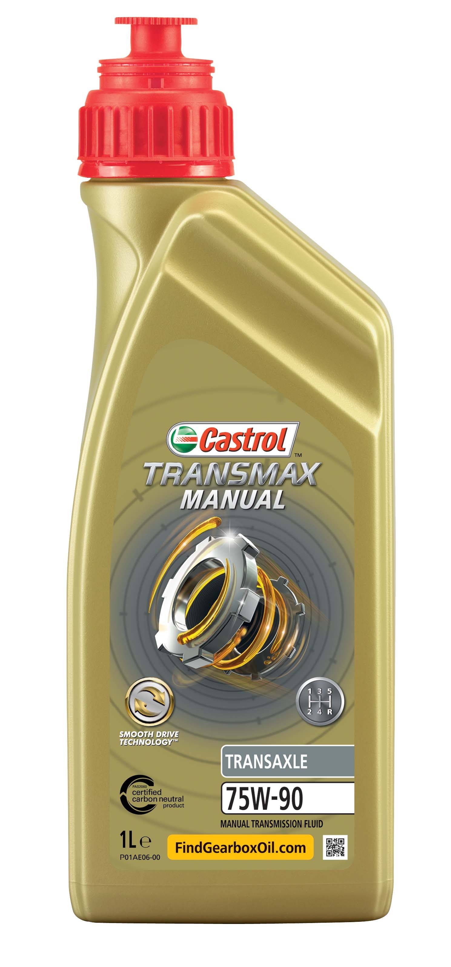 Трансмиссионное масло Castrol Transmax Manual Transaxle 75W-90 1л 15D705