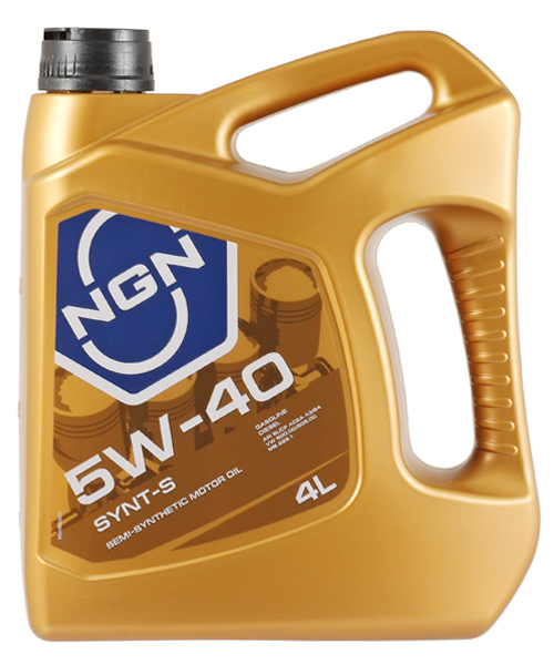 Моторное масло NGN 5W-40 SLCF SYNT-S 4л V172085305