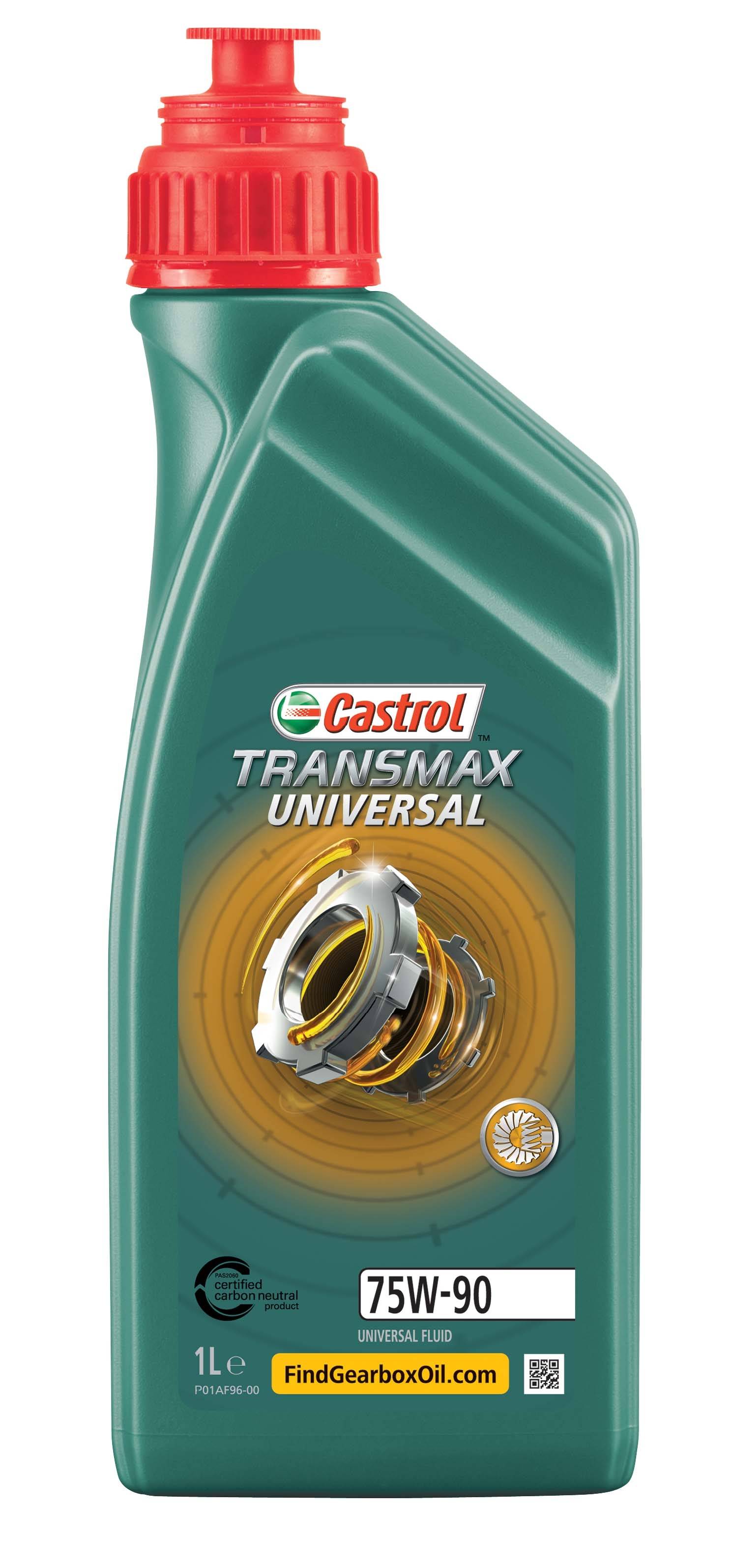 Трансмиссионное масло Castrol Transmax Universal 75W-90 1л 15D724