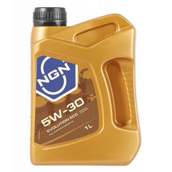 Моторное масло NGN 5W-30 SN EVOLUTION ECO 1л V172085650