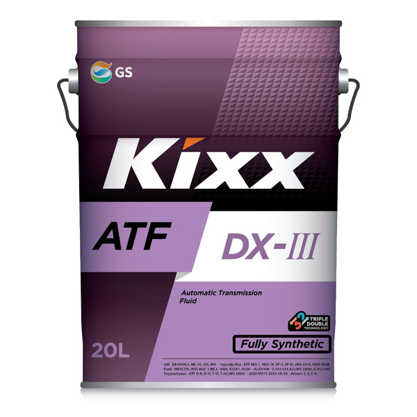 Масло трансмиссионное Kixx ATF DX-III 20л (L2509P20K1) L2509P20E1