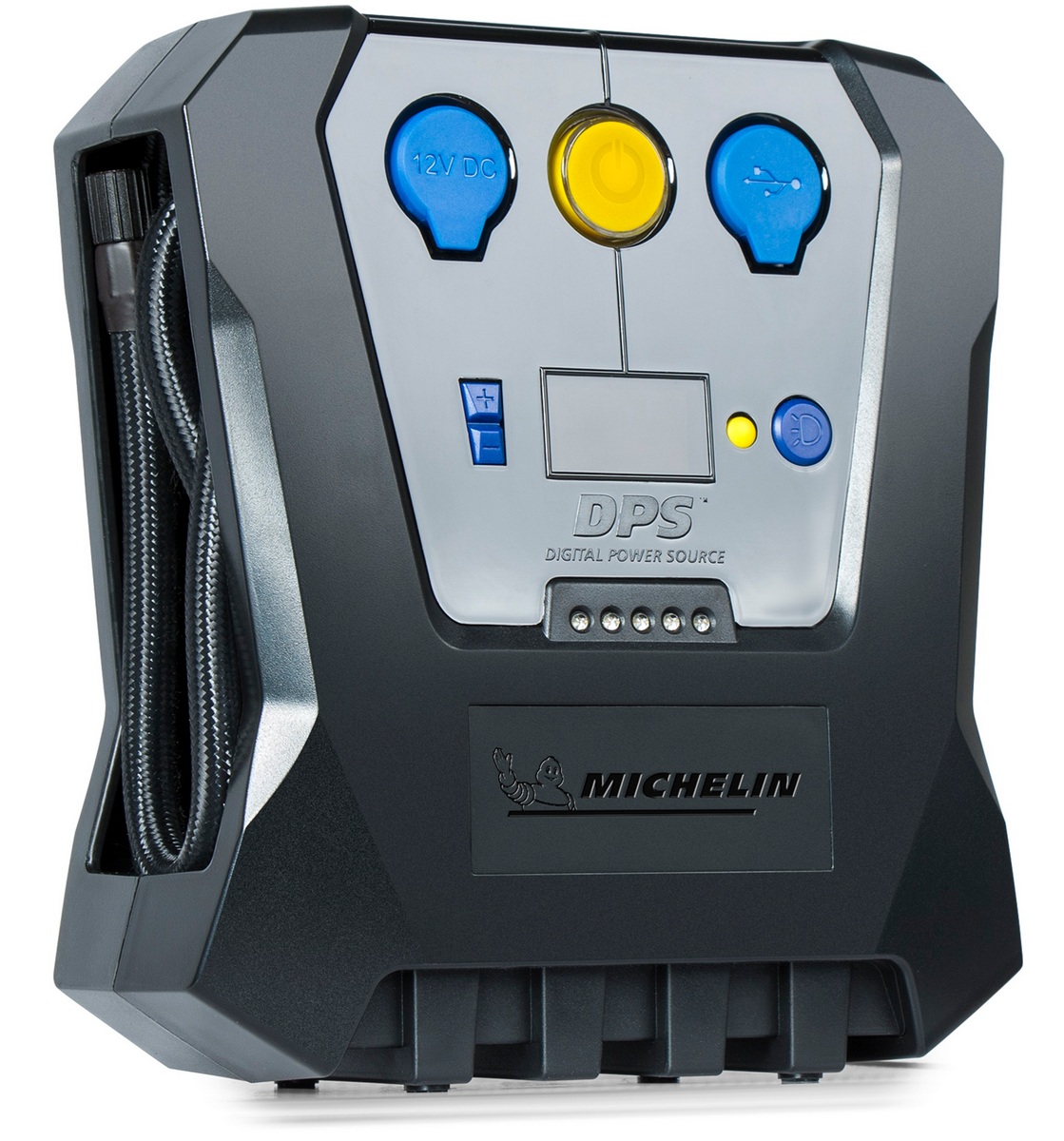 компрессор воздушный MICHELIN цифровой программируемый,с выходом на 12В и USB, с LED подсветкой 12266 