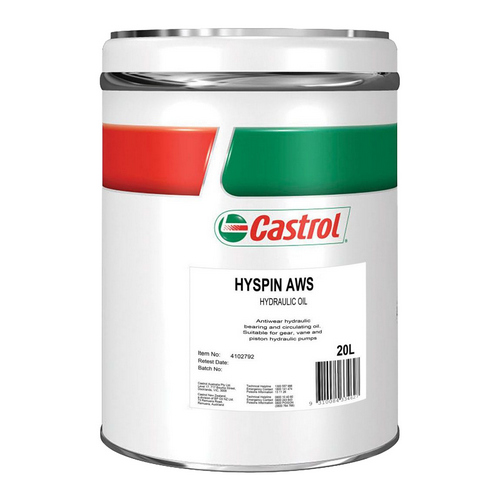 Гидравлическое масло Castrol Hyspin AWS 32 15кг 15A56E