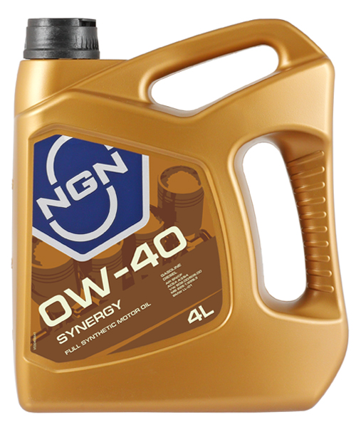 Моторное масло NGN 0W-40 SMCF SYNERGY 4л V172085312