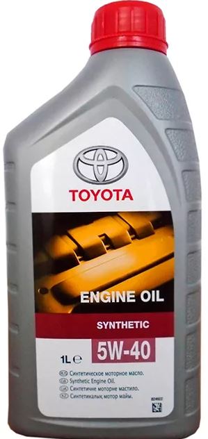 Масло моторное синтетическое TOYOTA ENGINE OIL (EU) 5W-40 1л 08880-80836