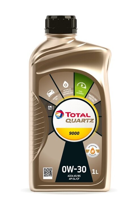 Масло моторное синтетическое TOTAL QUARTZ 9000 0W-30 1л (180967) 213814