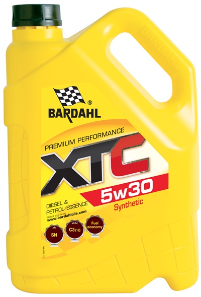 Масло моторное полусинтетическое BARDAHL XTC 5W-30 4л 36312