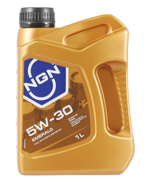 Моторное масло NGN 5W-30 C3 EMERALD 1л V172085626