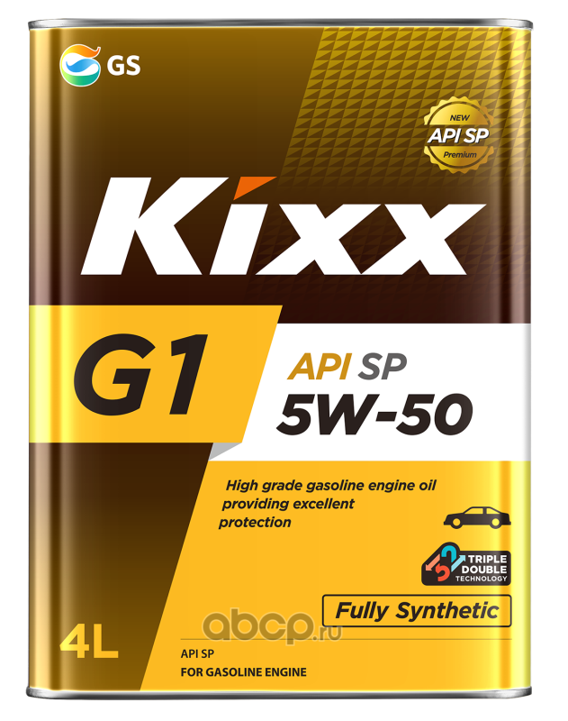 Масло моторное Kixx G1 5w-50 API SP 4л L215544TE1