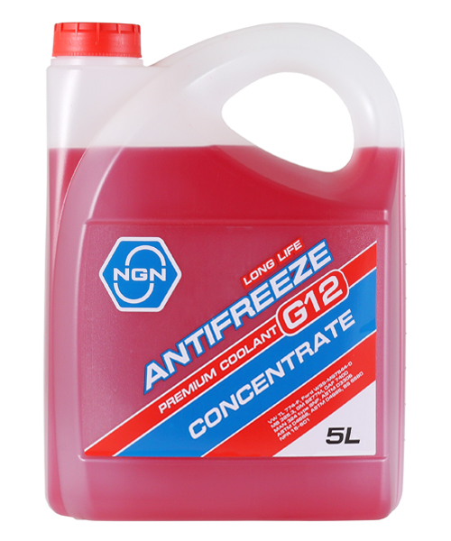 Антифриз концентрат NGN G12 (RED) ANTIFREEZE 5л V172485317