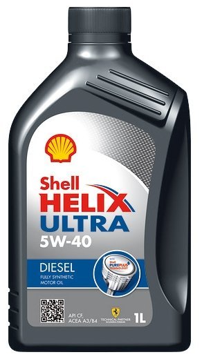 Масло моторное синтетическое Helix Diesel Ultra 5W-40 1л 550046380