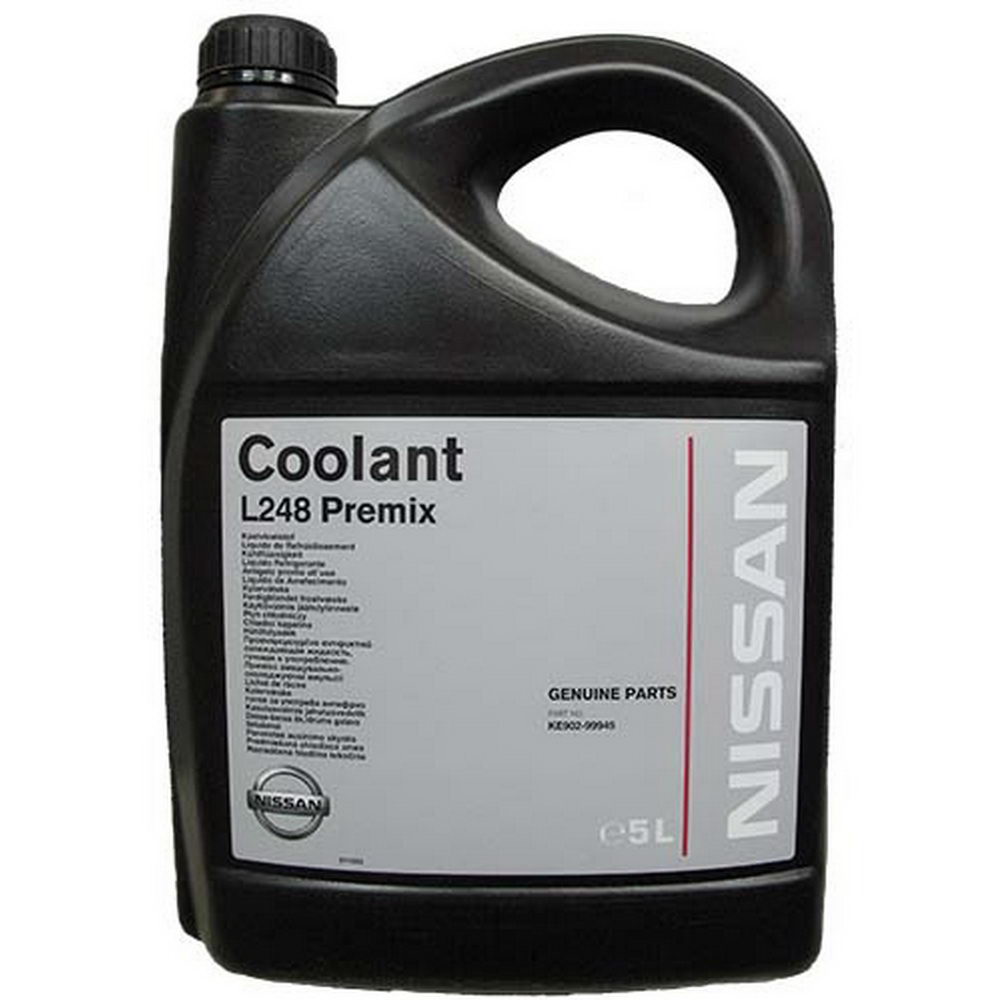 Антифриз зеленый готовый NISSAN Coolant L248 Premix 5л KE902-99945