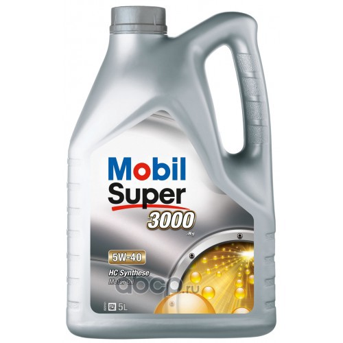 Масло Mobil Super 3000 5W-40 5л 150565