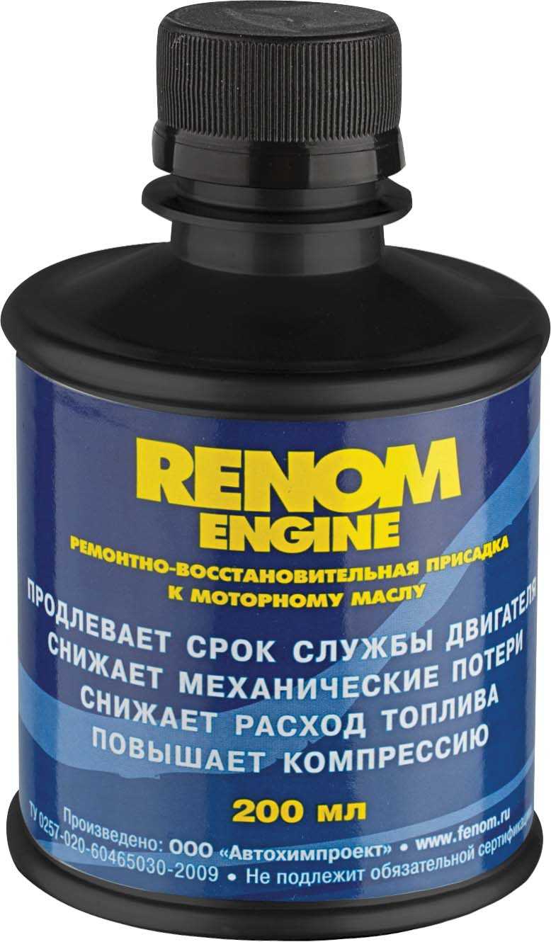 FN710 Ремонтно-восстановительная присадка к моторному маслу RENOM ENGINE