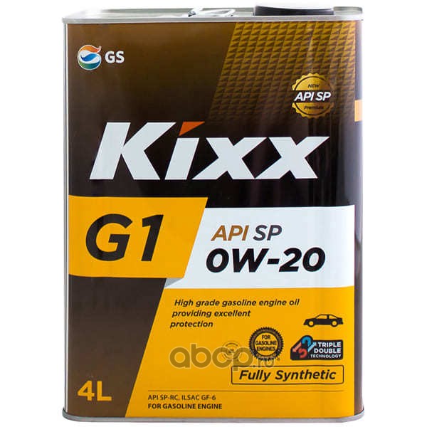 Масло моторное Kixx G1 0w-20 API SP 4л L215044TE1