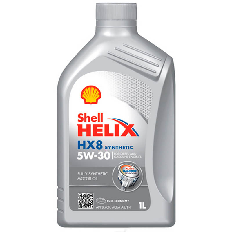 Замена на 550046372 Масло моторное синтетическое Helix HX8 Synthetic 5W-30 1л 550040462
